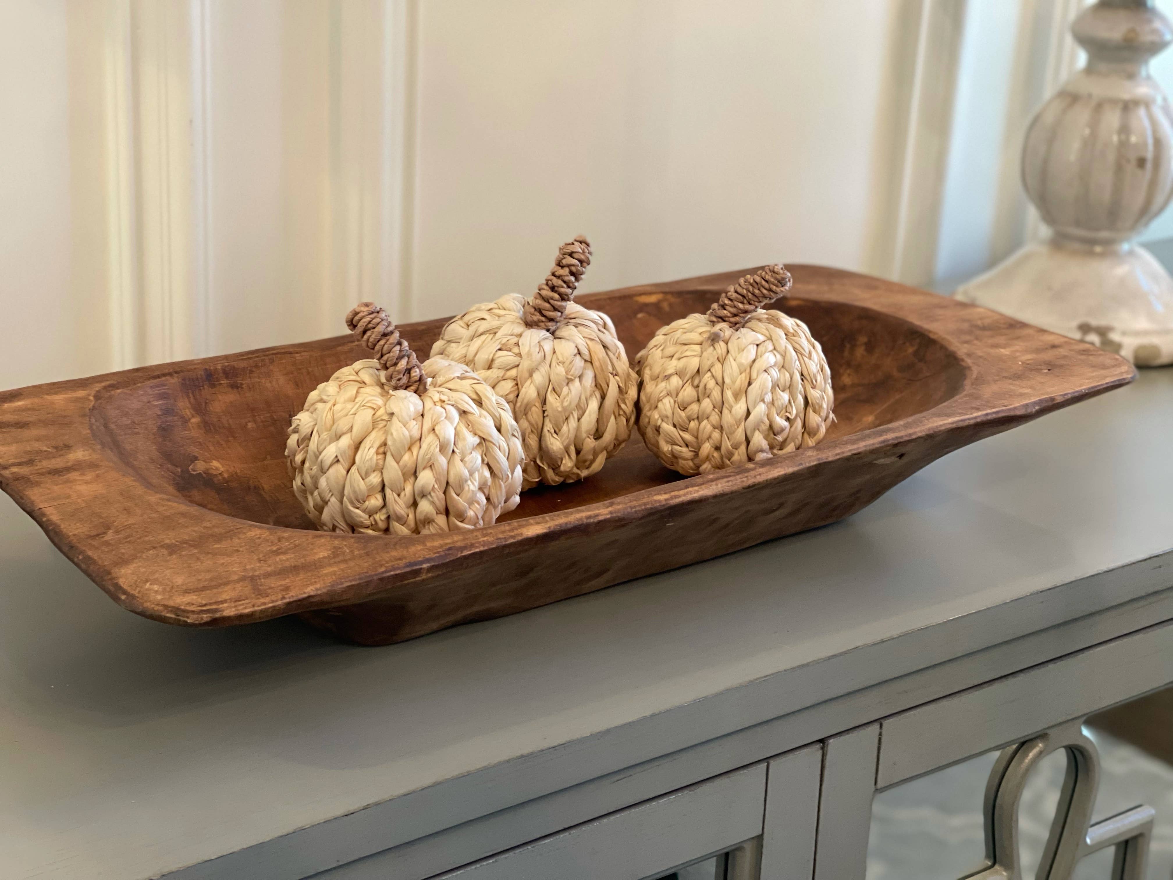 Brown NOVICA Bamboo Hand Carved Centerpiece Bowl Optical Illusion' Brown NOVICA Bamboo Hand Carved Centerpiece Bowl Optical Illusion'